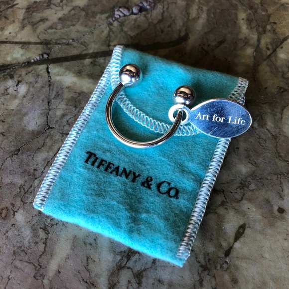 Tiffany & Co. 925 "Return to Tiffany" Key Ring - Picture 3 of 5